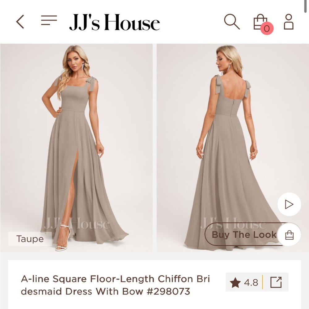 JJs House Taupe Maxi Dress